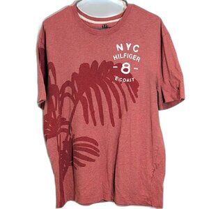 Tommy Hilfiger Men's Rust NYC Graphic Tee XL